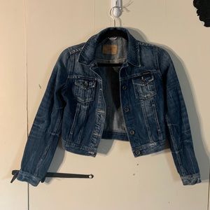 Cropped Jean Jacket